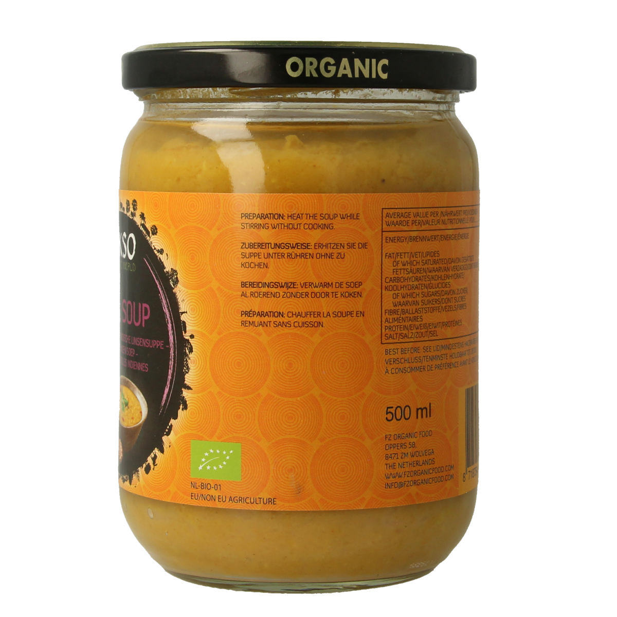 Yakso Dahl bio 500.00 Milliliter