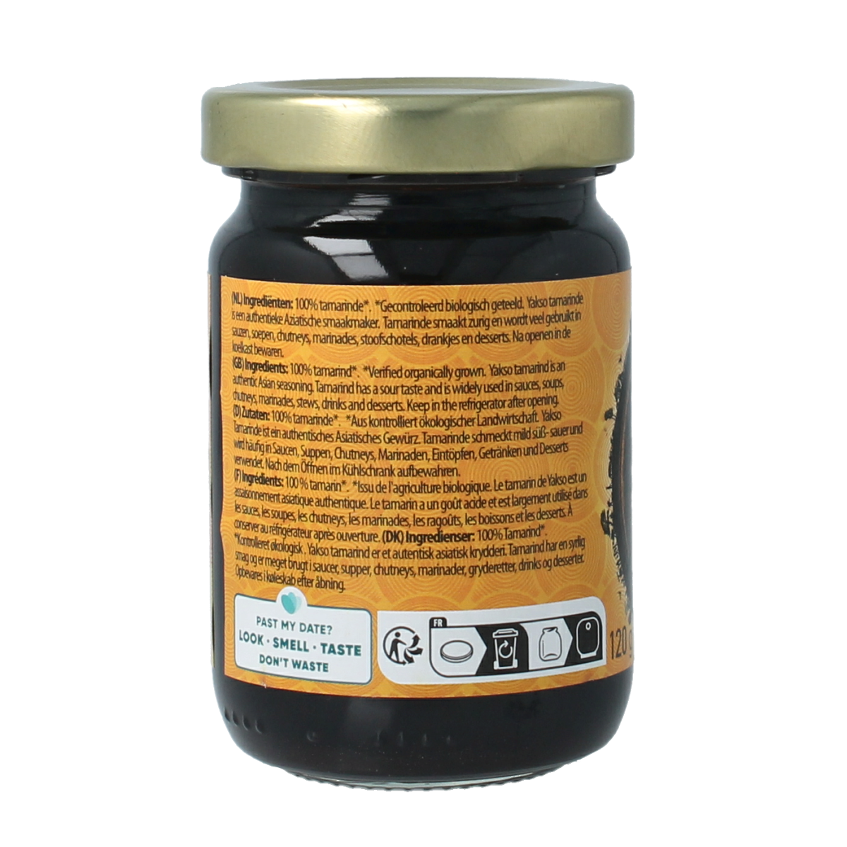 Yakso Tamarinde concentraat bio 120.00 Gram