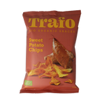 Trafo Chips zoete aardappel bio 80.00 Gram