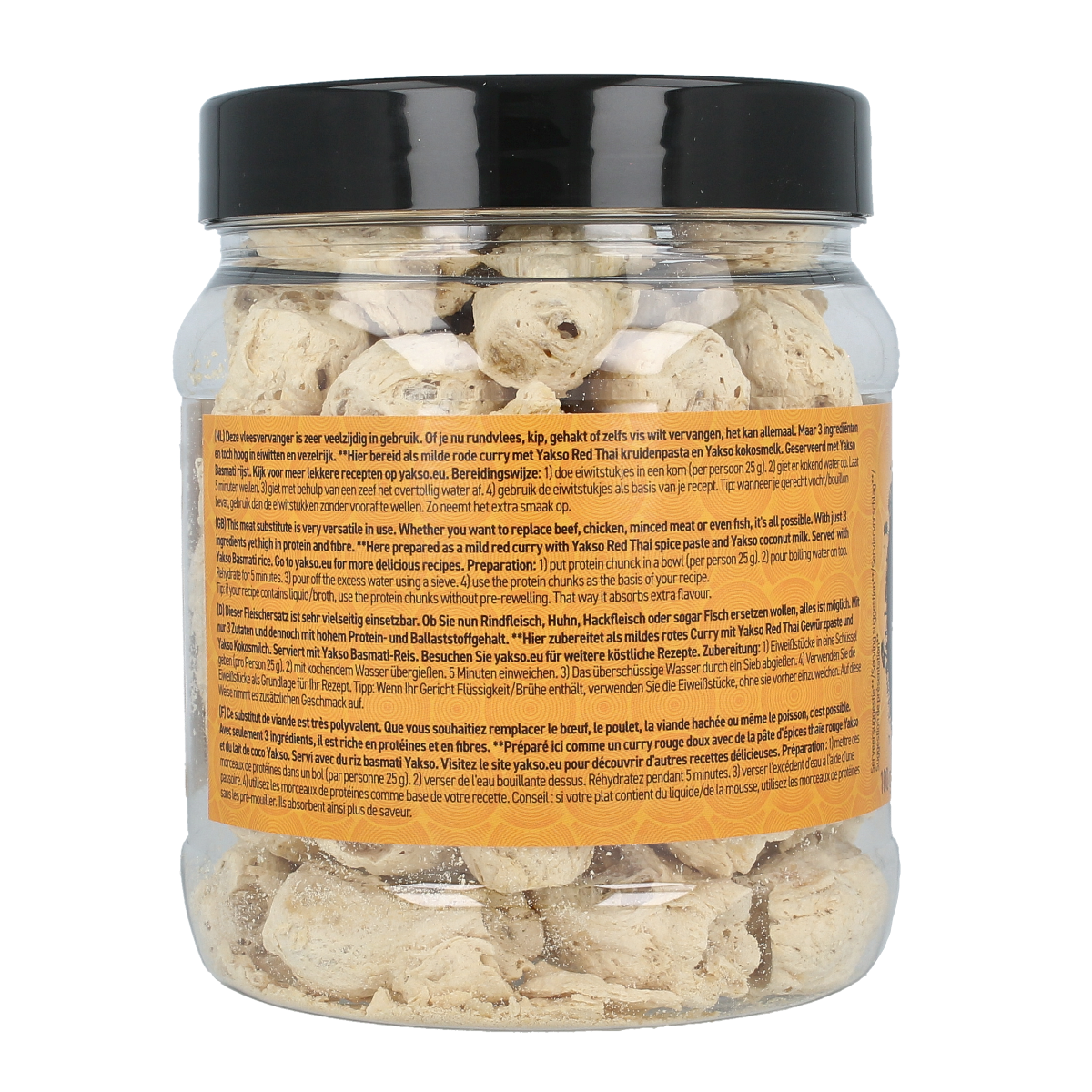 Yakso Eiwitbrokken erwten & fava bonen bio 100.00 Gram