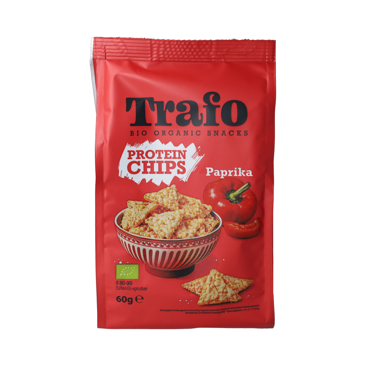 Trafo Proteinchips paprika bio 60.00 Gram