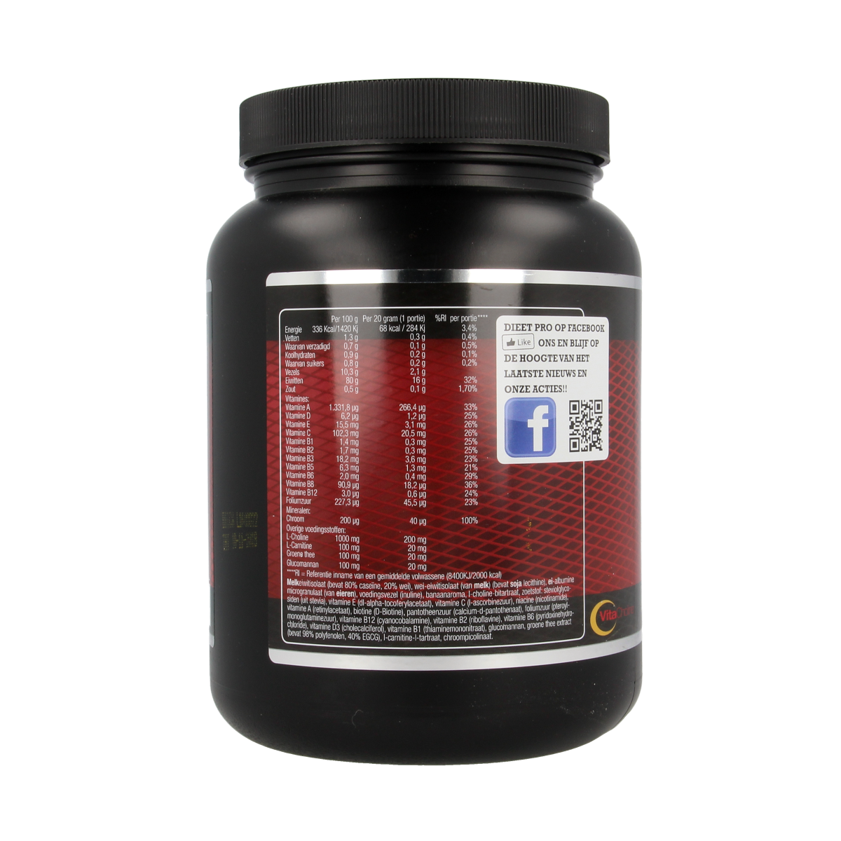 Dieet Pro Stevia banaan 400.00 Gram