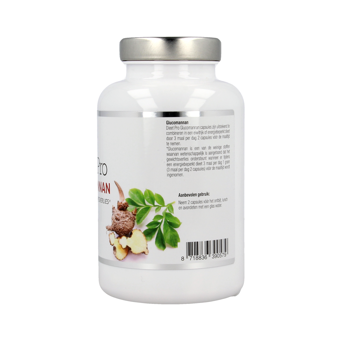 Dieet Pro Glucomannan 120.00 Capsules