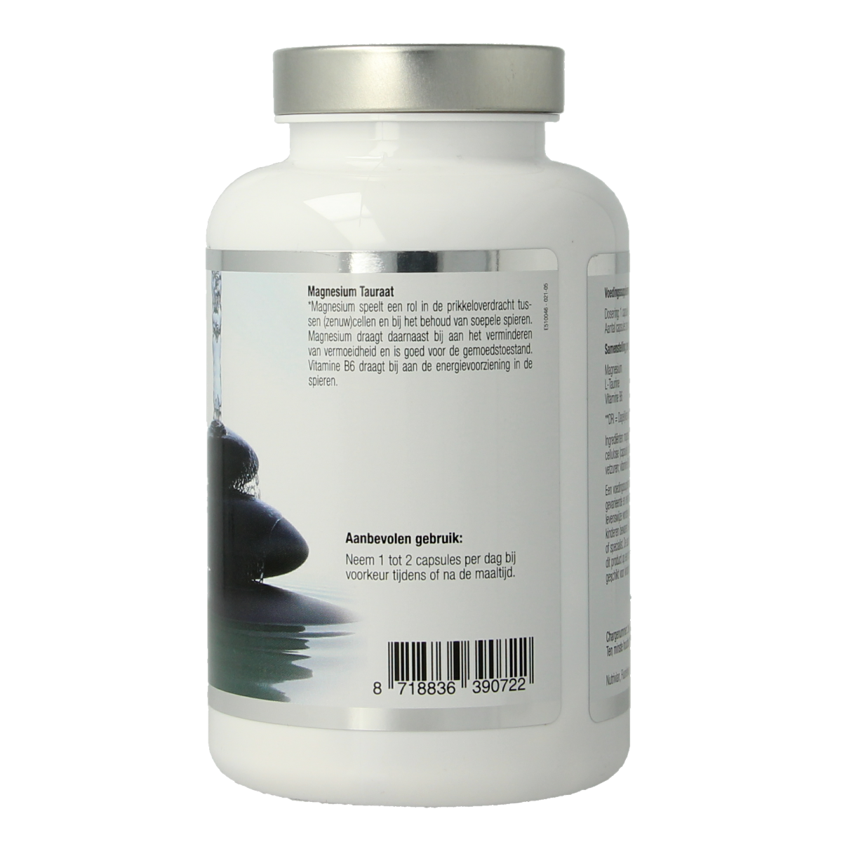 Nutrivian Magnesium tauraat B6 120.00 Capsules