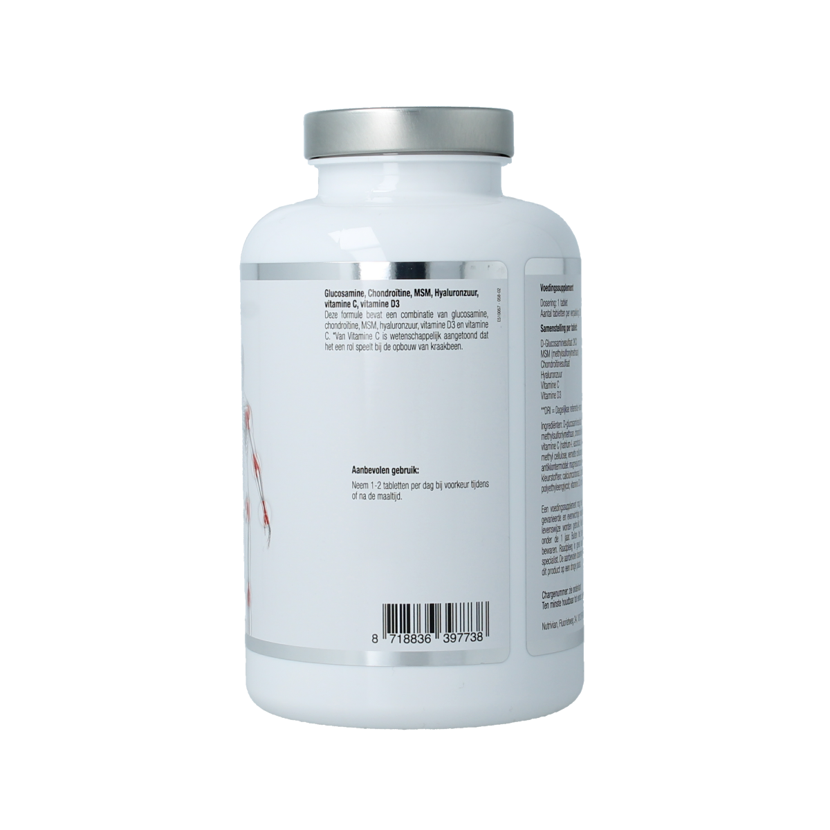Nutrivian Glucosamine chondroitine 200.00 Tabletten
