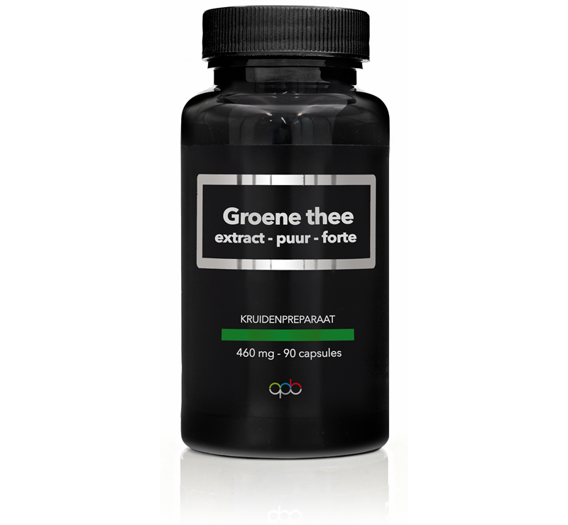 APB Holland Groene thee extract puur forte  460mg 90 Vegetarische capsules