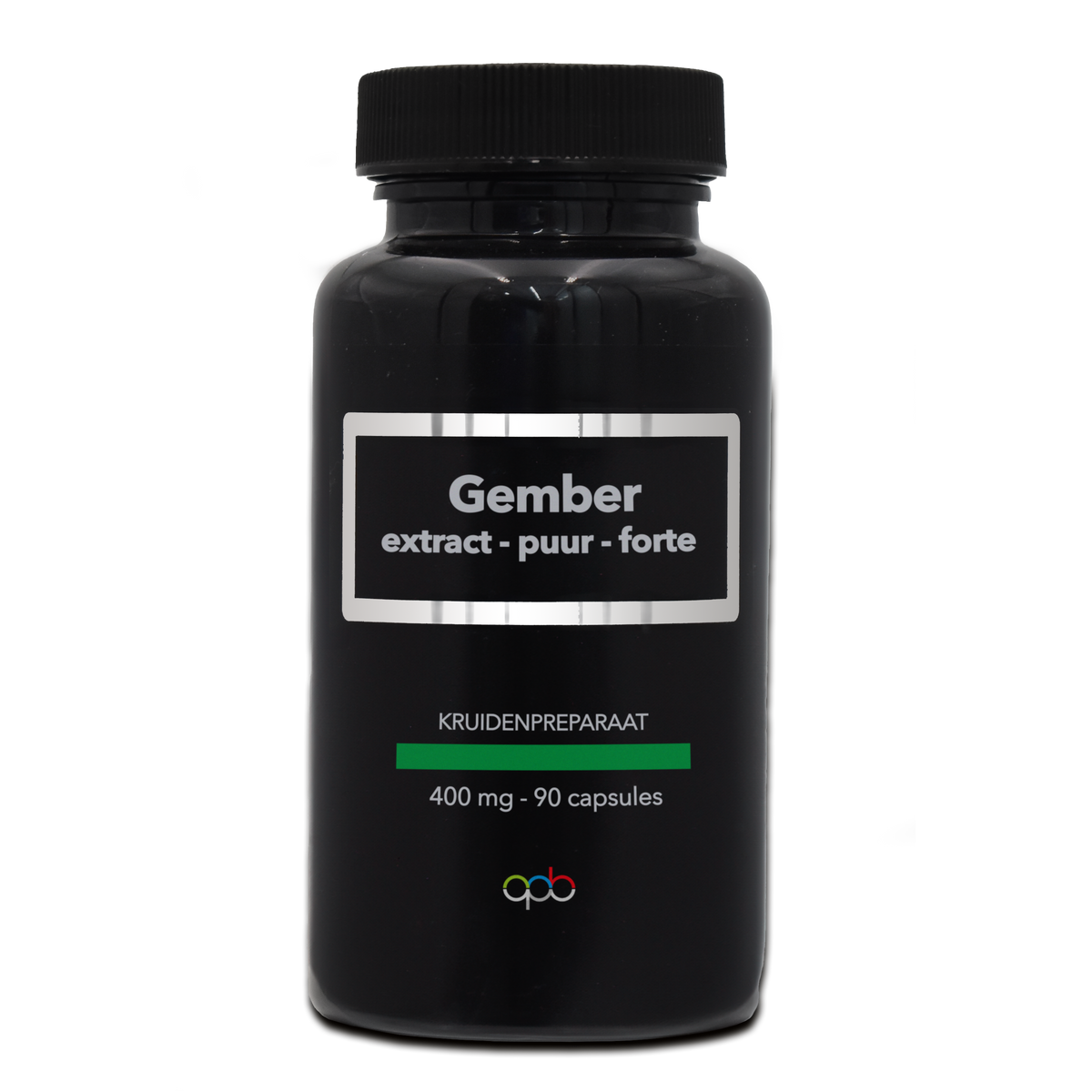 APB Holland Gember extract puur forte 400mg 90.00 Vegetarische capsules