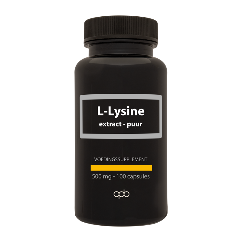 APB Holland L-Lysine puur 500mg 100.00 Capsules