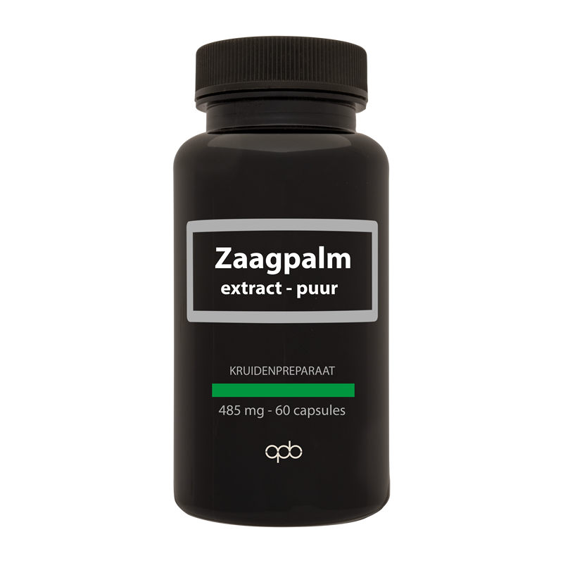APB Holland Zaagpalm extract puur 485mg 60.00 Capsules