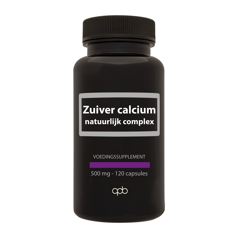APB Holland Zuiver calcium natuurlijk complex 500mg 120.00 Capsules