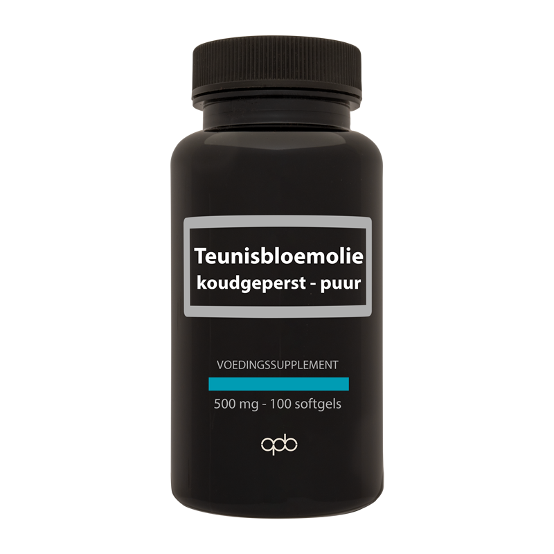 APB Holland Teunisbloemolie koudgeperst puur 500mg 100.00 Softgels