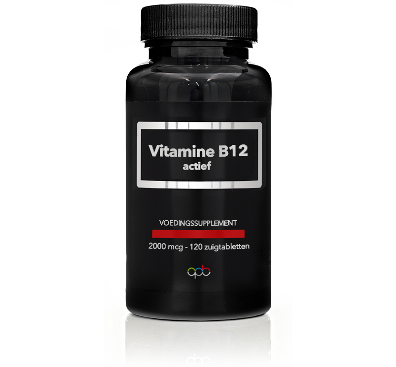 APB Holland Vitamine B12 actief 2000mcg 120 Zuigtabletten