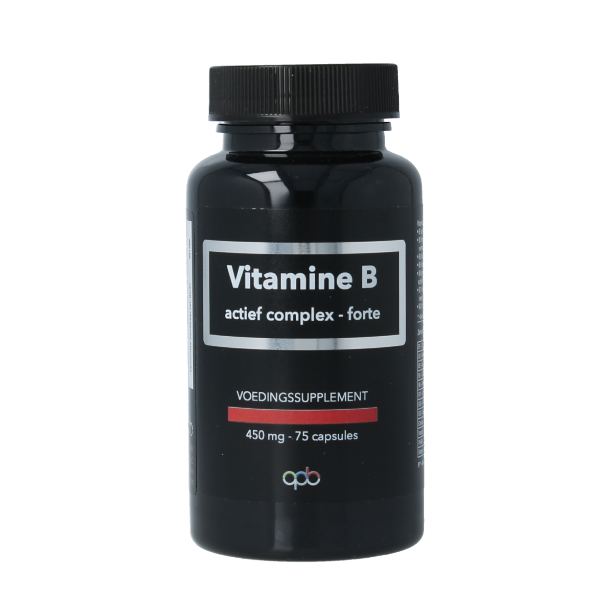 APB Holland Vitamine B complex actief forte 450mg 75.00 Capsules