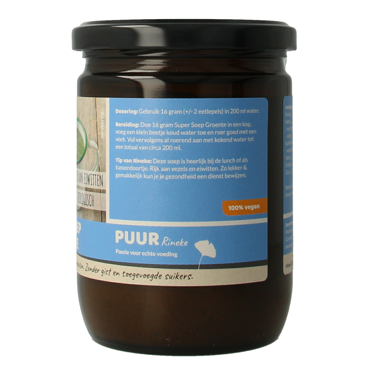 Puur Rineke Super soep groente bio 224.00 Gram