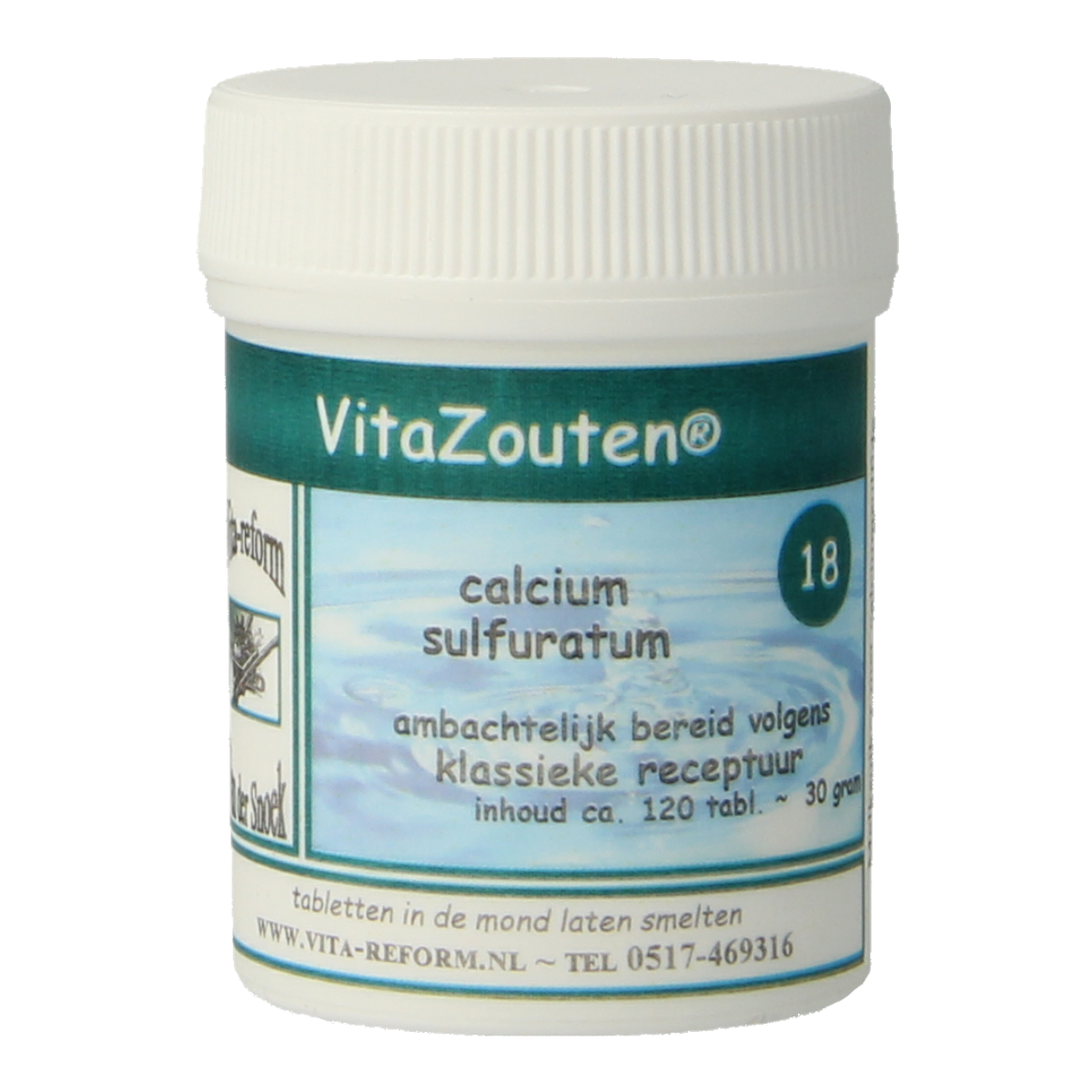 Vitazouten Calcium sulfuratum VitaZout nr. 18 120.00 Tabletten