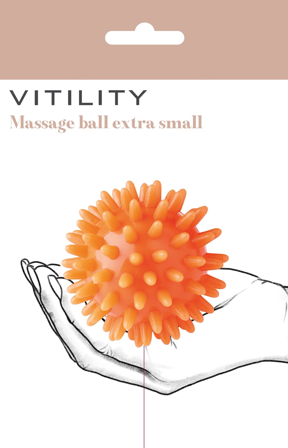 Vitility Massagebal extra klein 1.00 Stuks