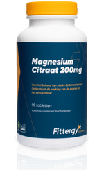 Fittergy Magnesiumcitraat 200mg 90.00 Tabletten