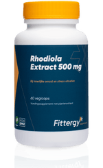 Fittergy Rhodiola 500mg 60.00 Vegetarische capsules