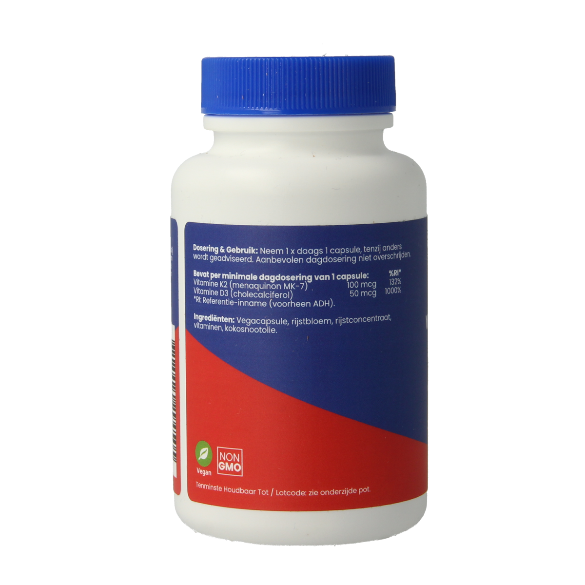 OrthoVitaal Vitamine K2 & D3 vegan 60.00 Vegetarische capsules