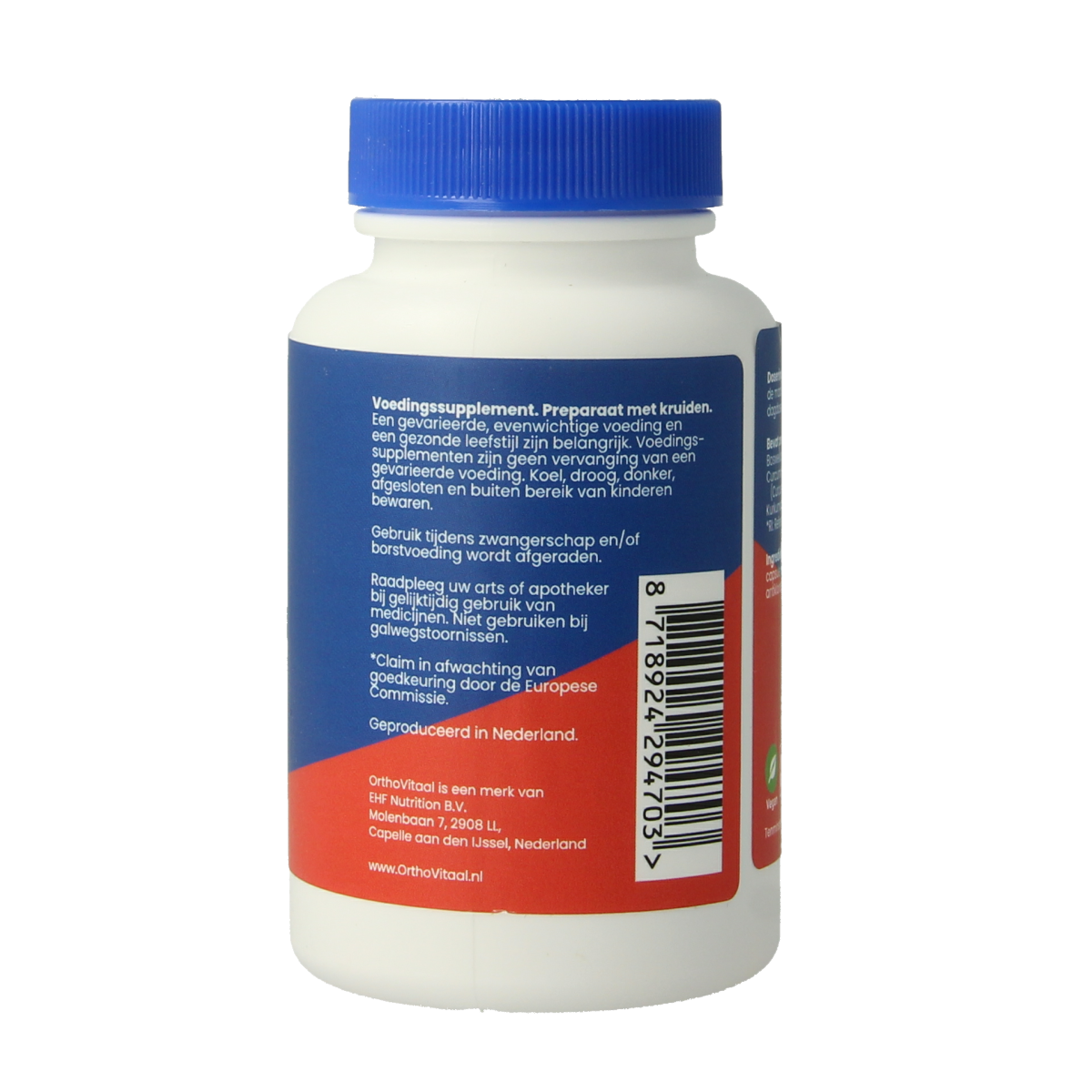 OrthoVitaal Ortho curcuma-boswellia complex 60.00 Vegetarische capsules