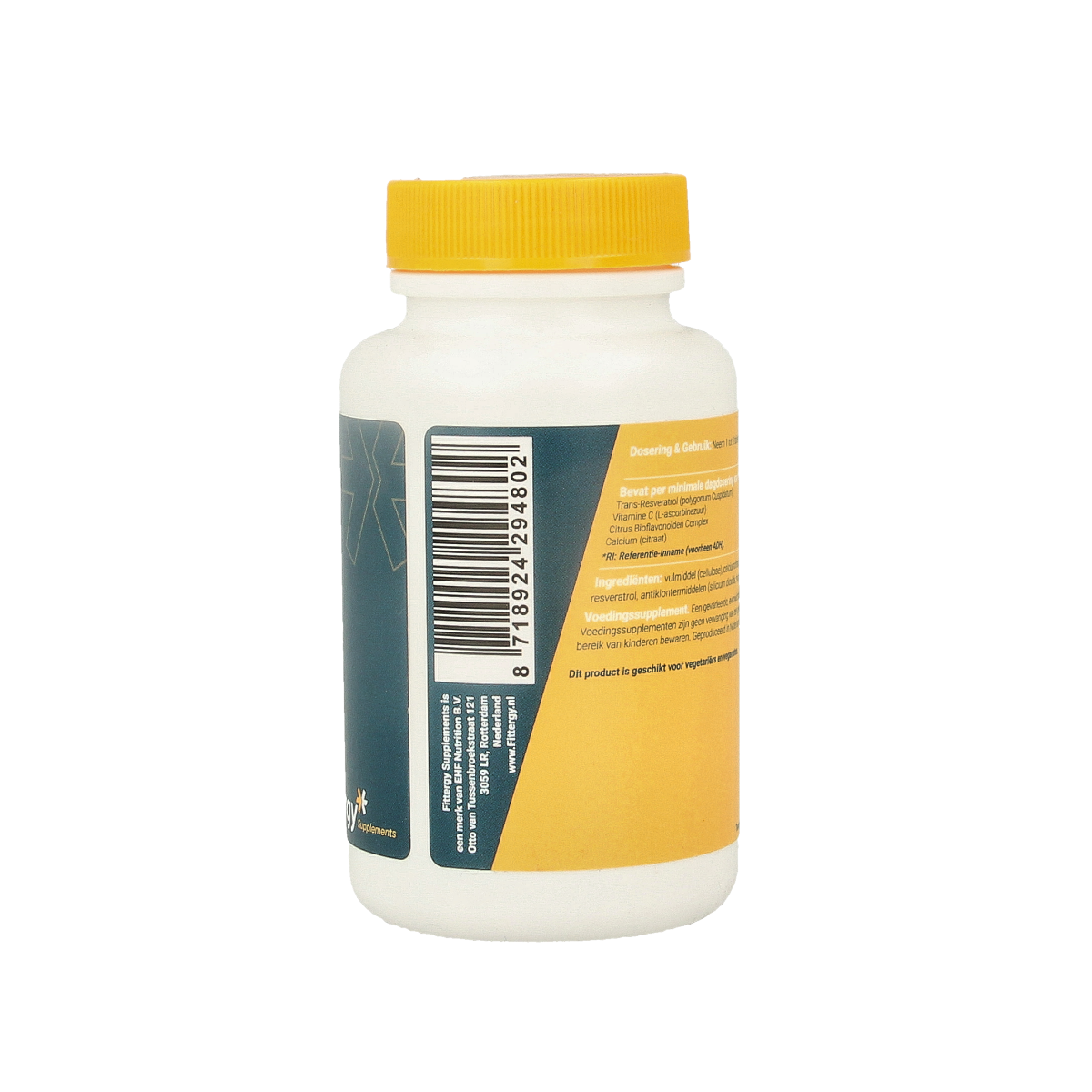 Fittergy Resveratrol 40mg 60.00 Tabletten