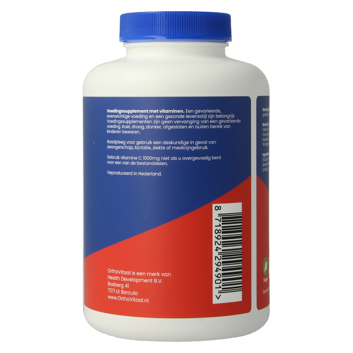 OrthoVitaal Vitamine C 1000 180.00 Tabletten