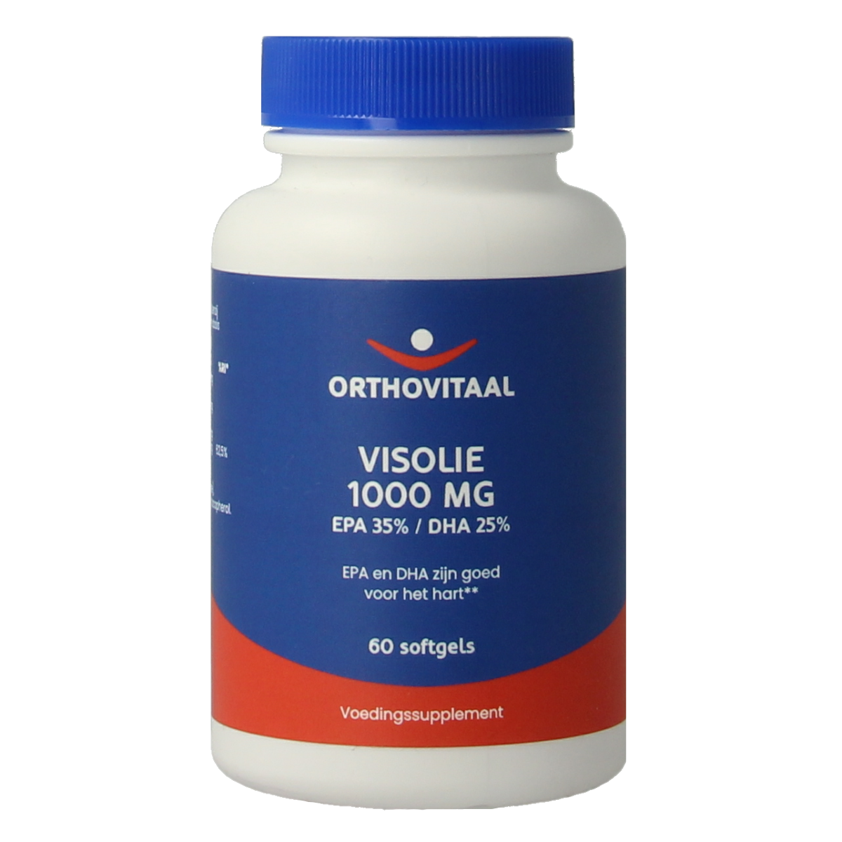 OrthoVitaal Visolie 1000mg EPA 35% DHA 25% 60.00 Softgels