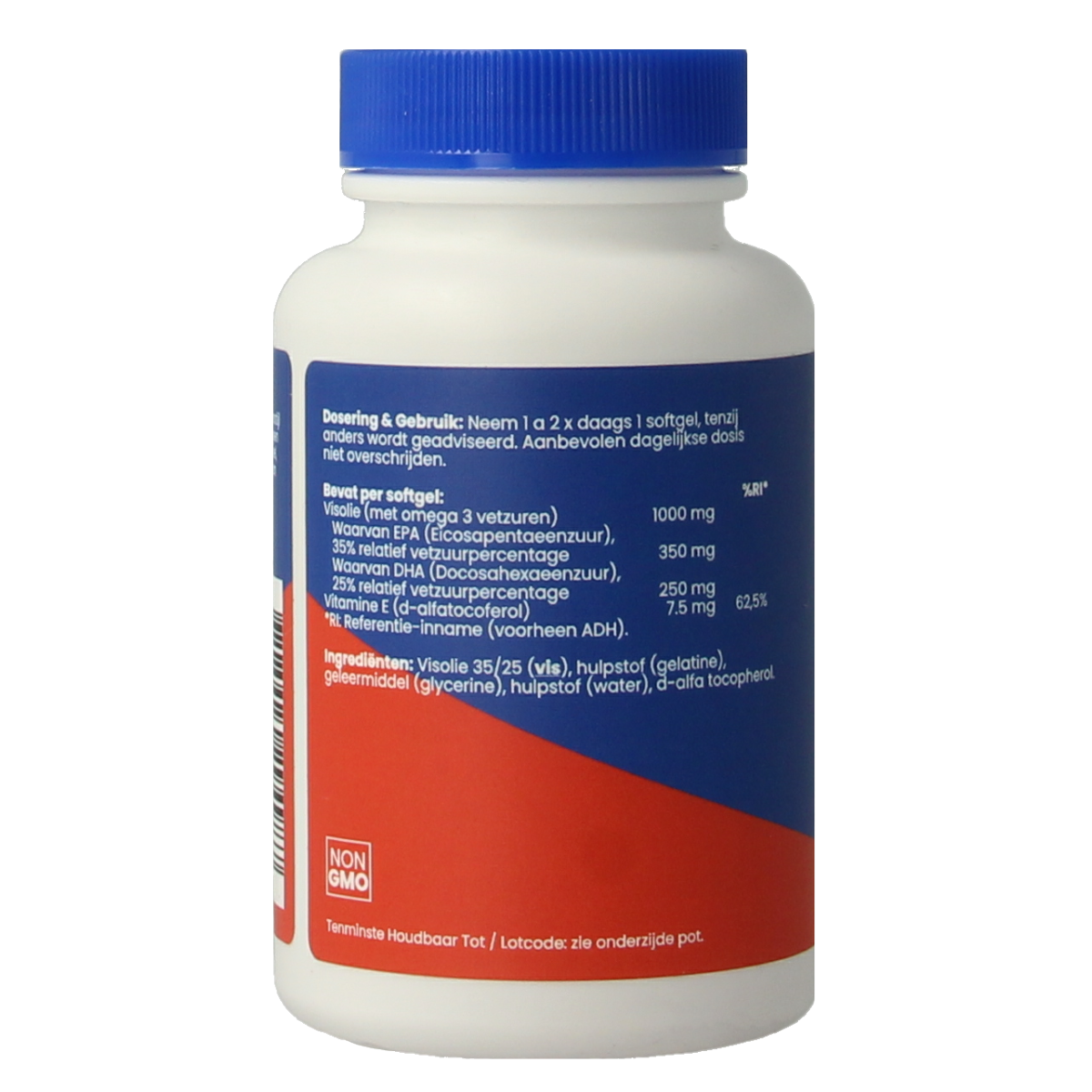 OrthoVitaal Visolie 1000mg EPA 35% DHA 25% 60.00 Softgels