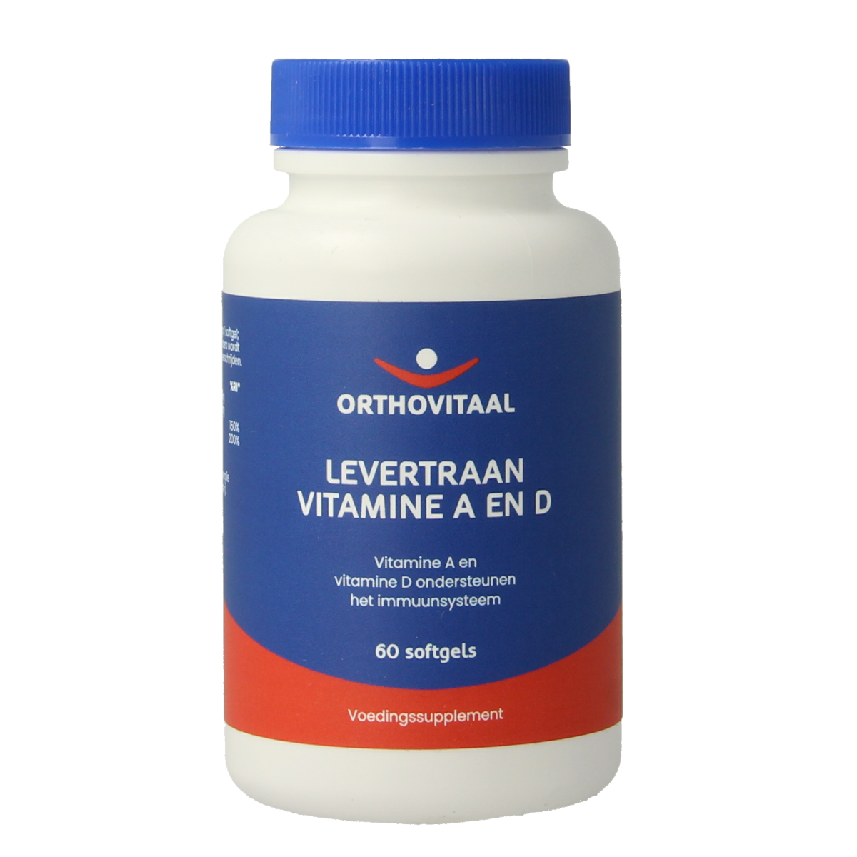 OrthoVitaal Levertraan Vitamine A en D 60.00 Softgels