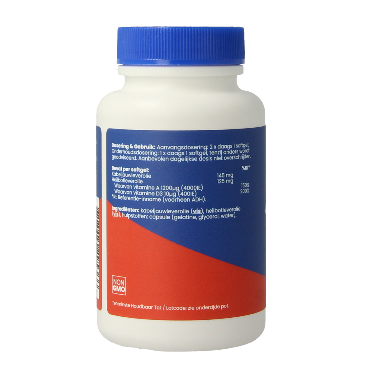 OrthoVitaal Levertraan Vitamine A en D 60.00 Softgels