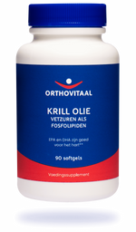 OrthoVitaal Krill olie 500mg 90.00 Softgels