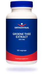 OrthoVitaal Groene thee extract 500mg 120.00 Vegetarische capsules
