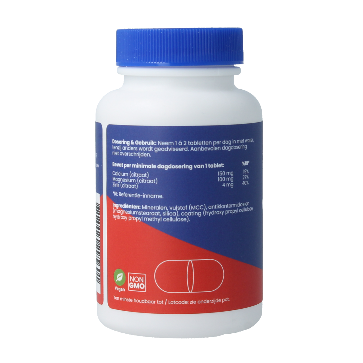 OrthoVitaal Calcium magnesium zink 60.00 Tabletten
