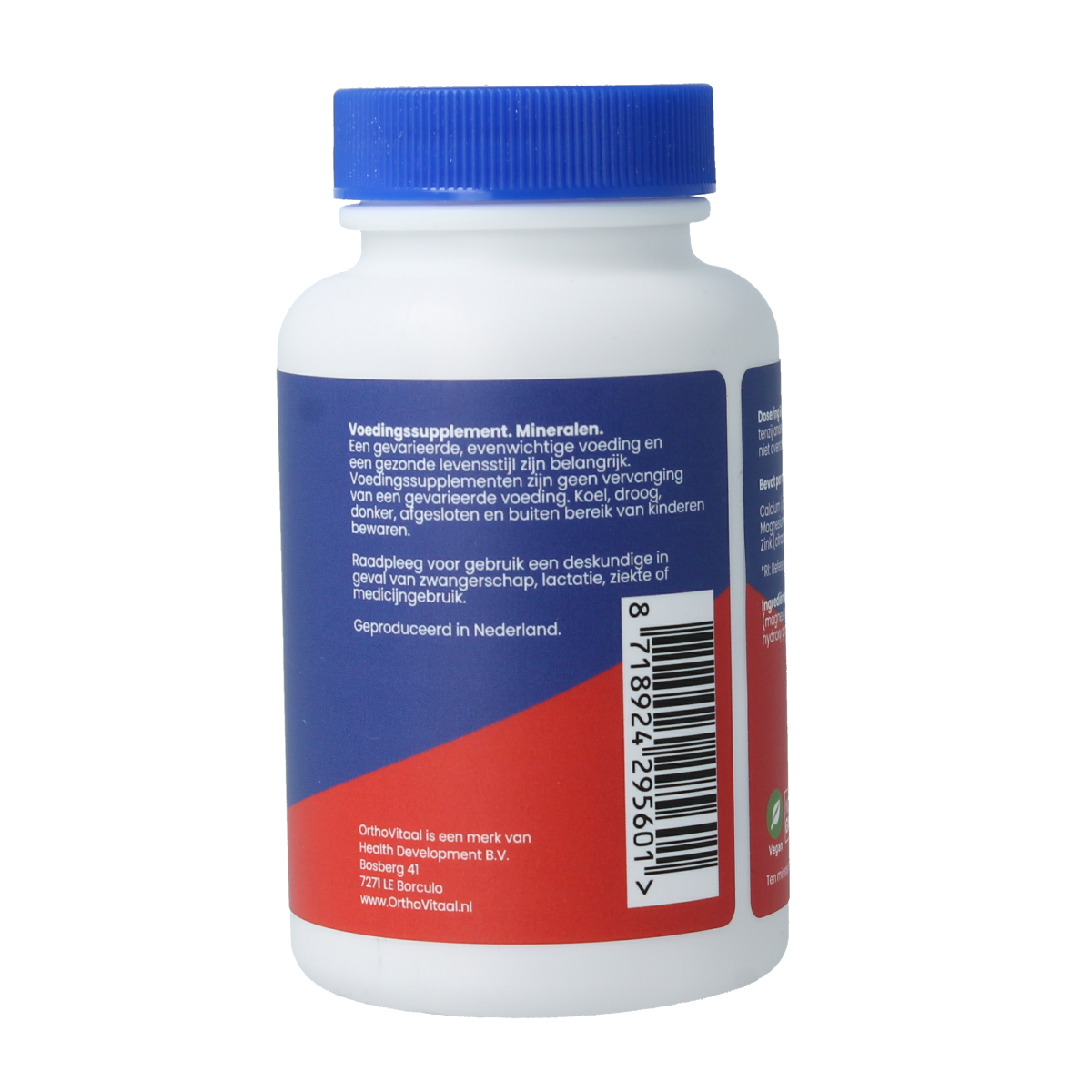 OrthoVitaal Calcium magnesium zink 60.00 Tabletten