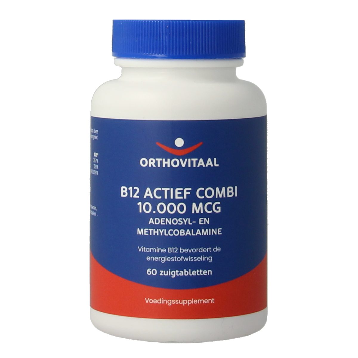 OrthoVitaal B12 Actief combi 10.000mcg 60.00 Zuigtabletten