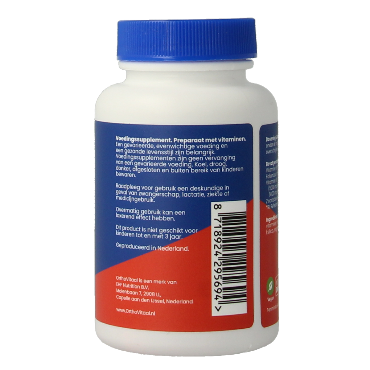 OrthoVitaal B12 Actief combi 10.000mcg 60.00 Zuigtabletten