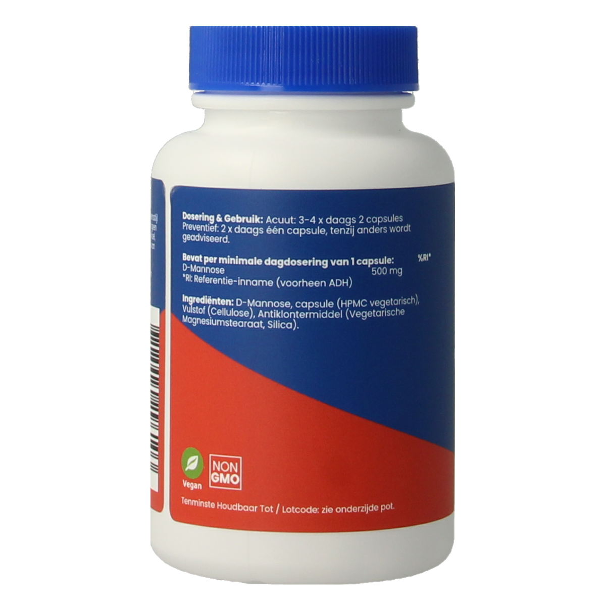 OrthoVitaal D-Mannose 500mg 60.00 Vegetarische capsules
