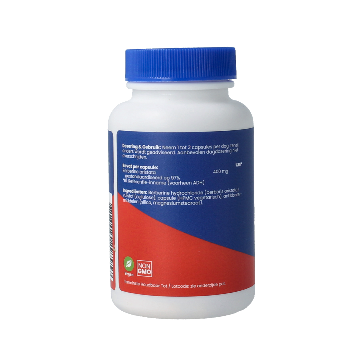 OrthoVitaal Berberine 400mg 60.00 Vegetarische capsules