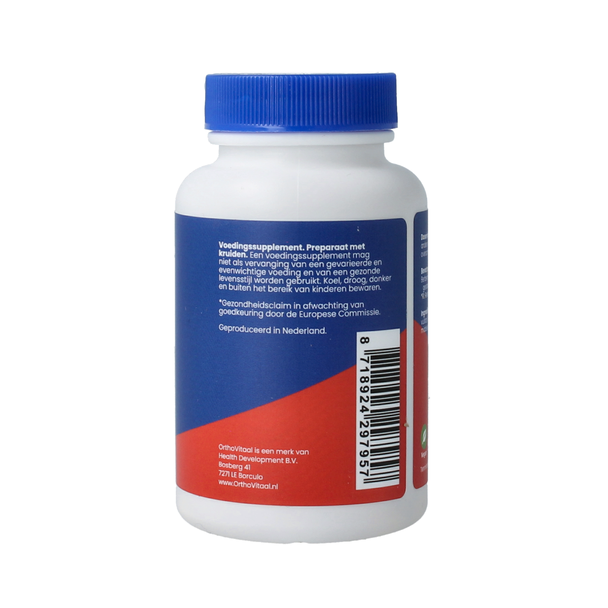 OrthoVitaal Berberine 400mg 60.00 Vegetarische capsules