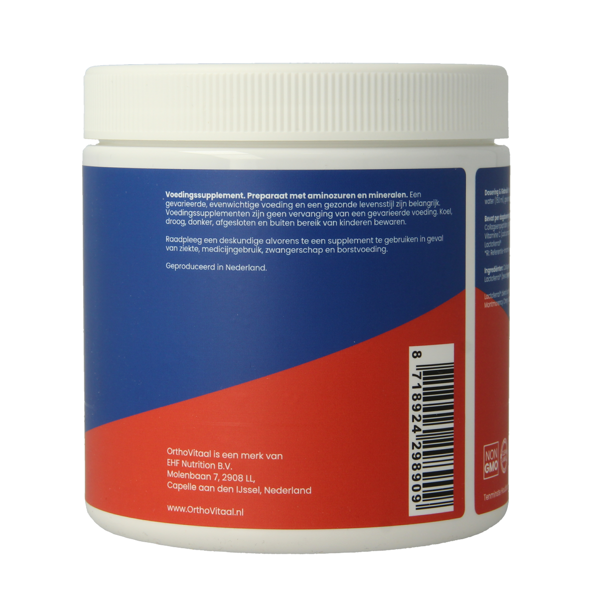 OrthoVitaal Collageen met lactoferral 300.00 Gram