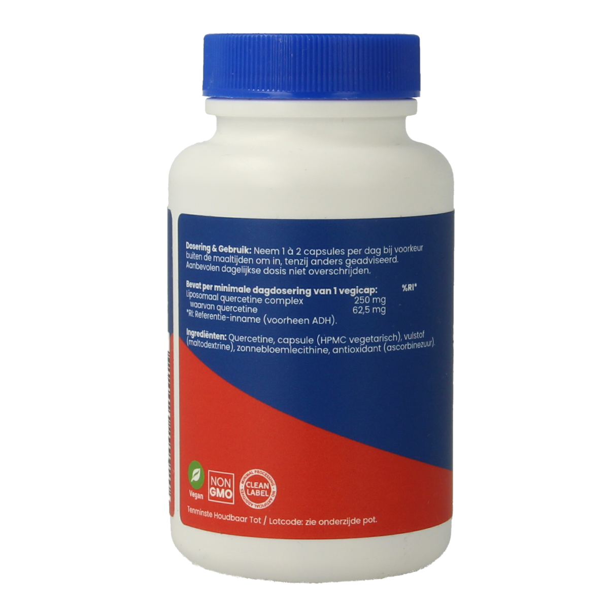 OrthoVitaal Quercetine 250mg liposomaal 60.00 Vegetarische capsules