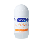 Sanex Deodorant roll-on zero% sensitive 50.00 Milliliter