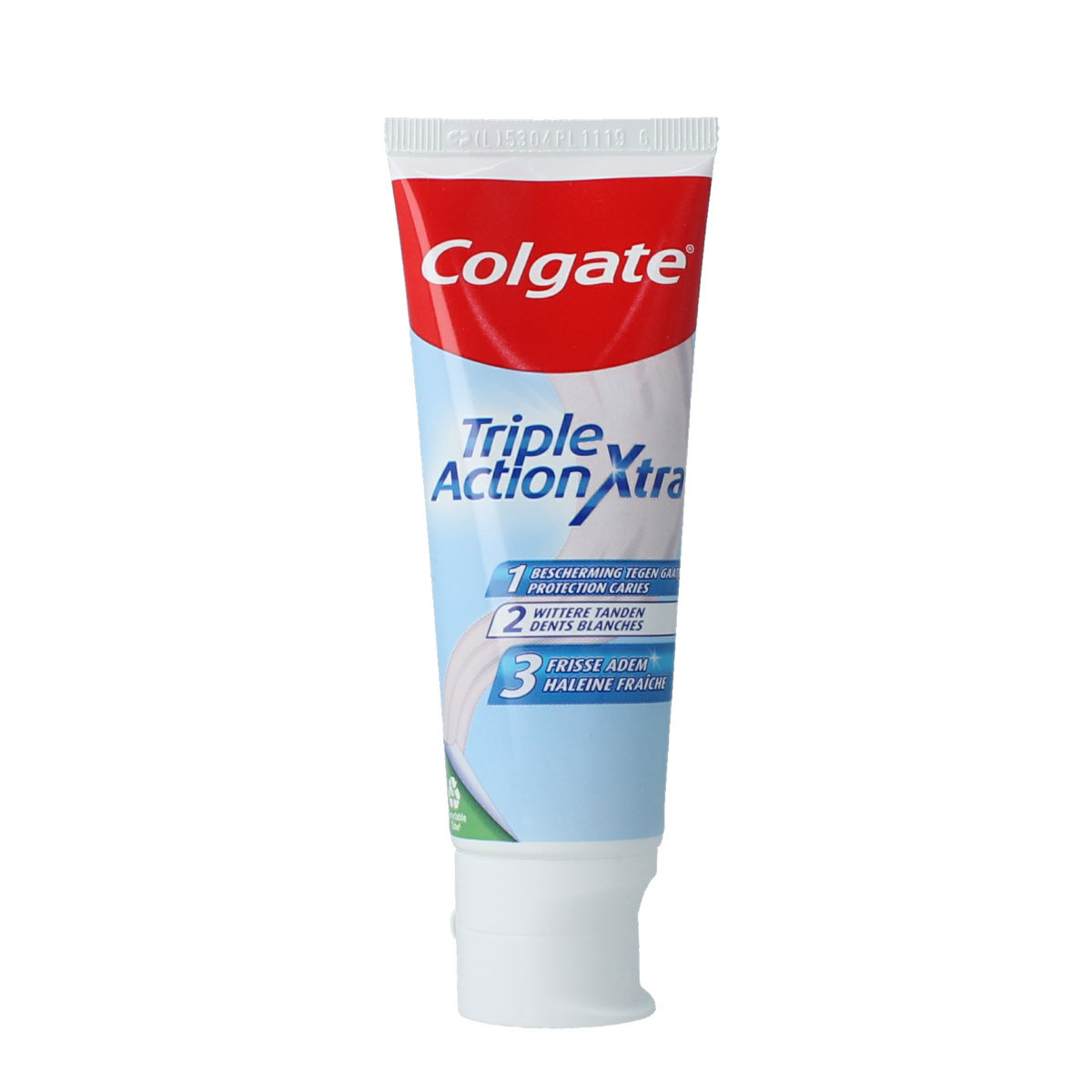 Colgate Tandpasta triple action whitening 75.00 Milliliter