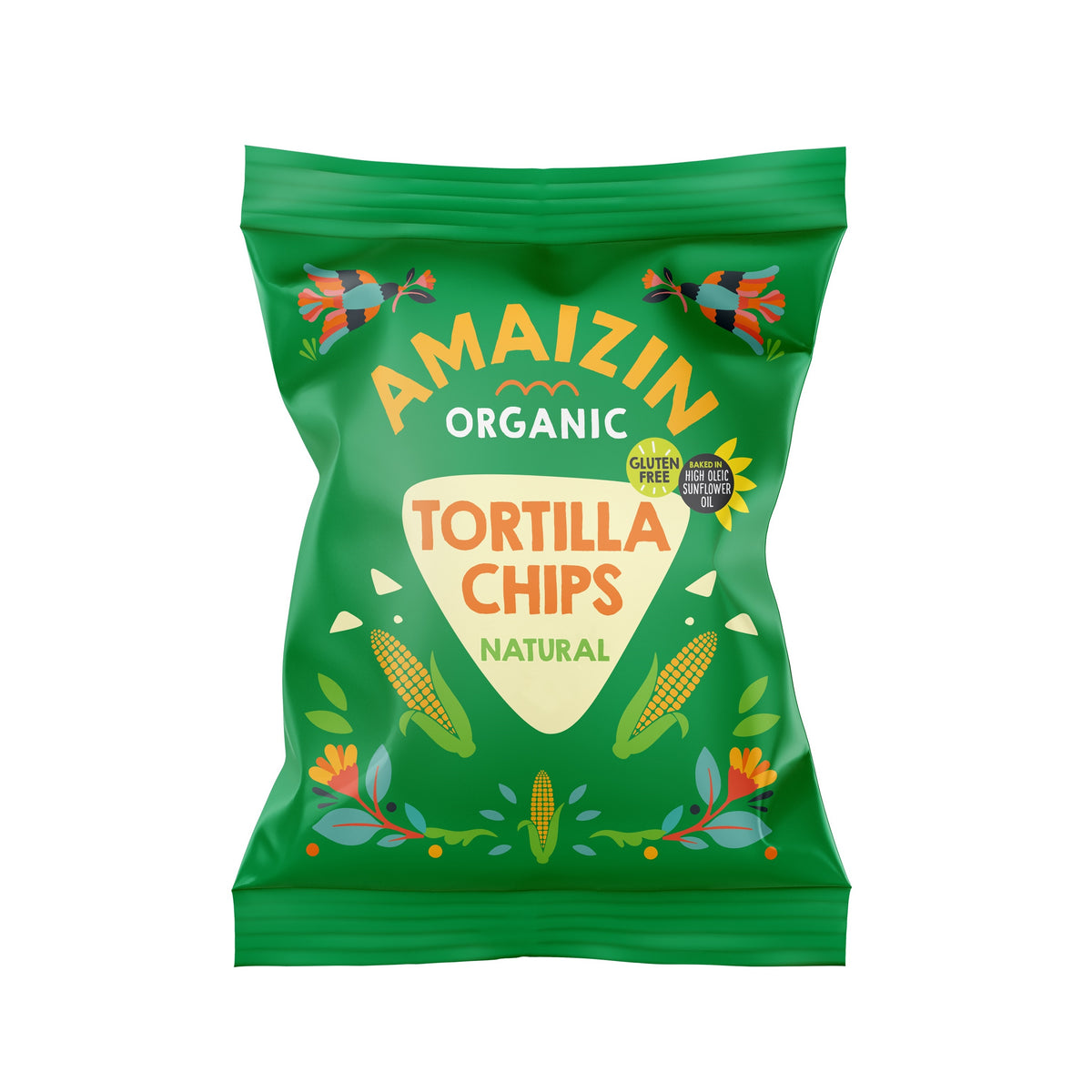 Amaizin Tortilla chips natural bio 75.00 Gram