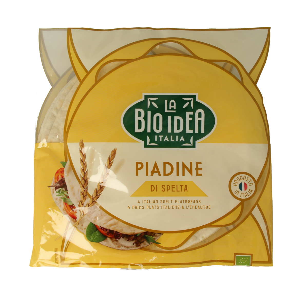 Bioidea Spelt piadine wrap bio 4.00 Stuks