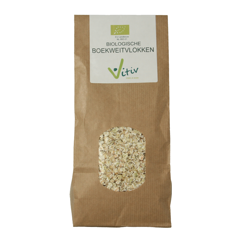 Vitiv Boekweitvlokken bio 500 Gram