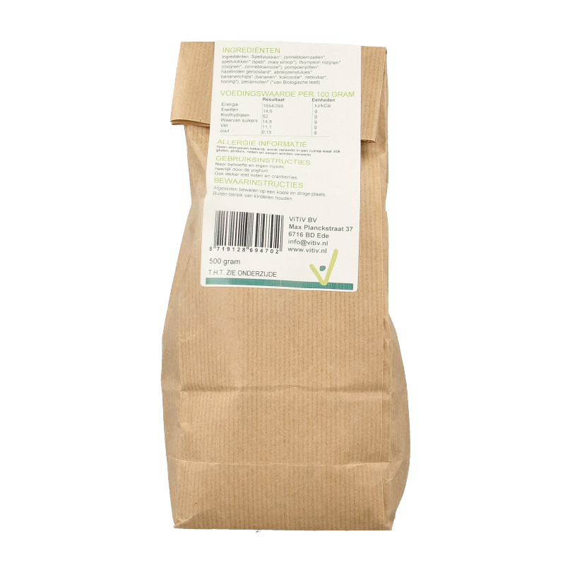Vitiv Muesli spelt bio 500 Gram