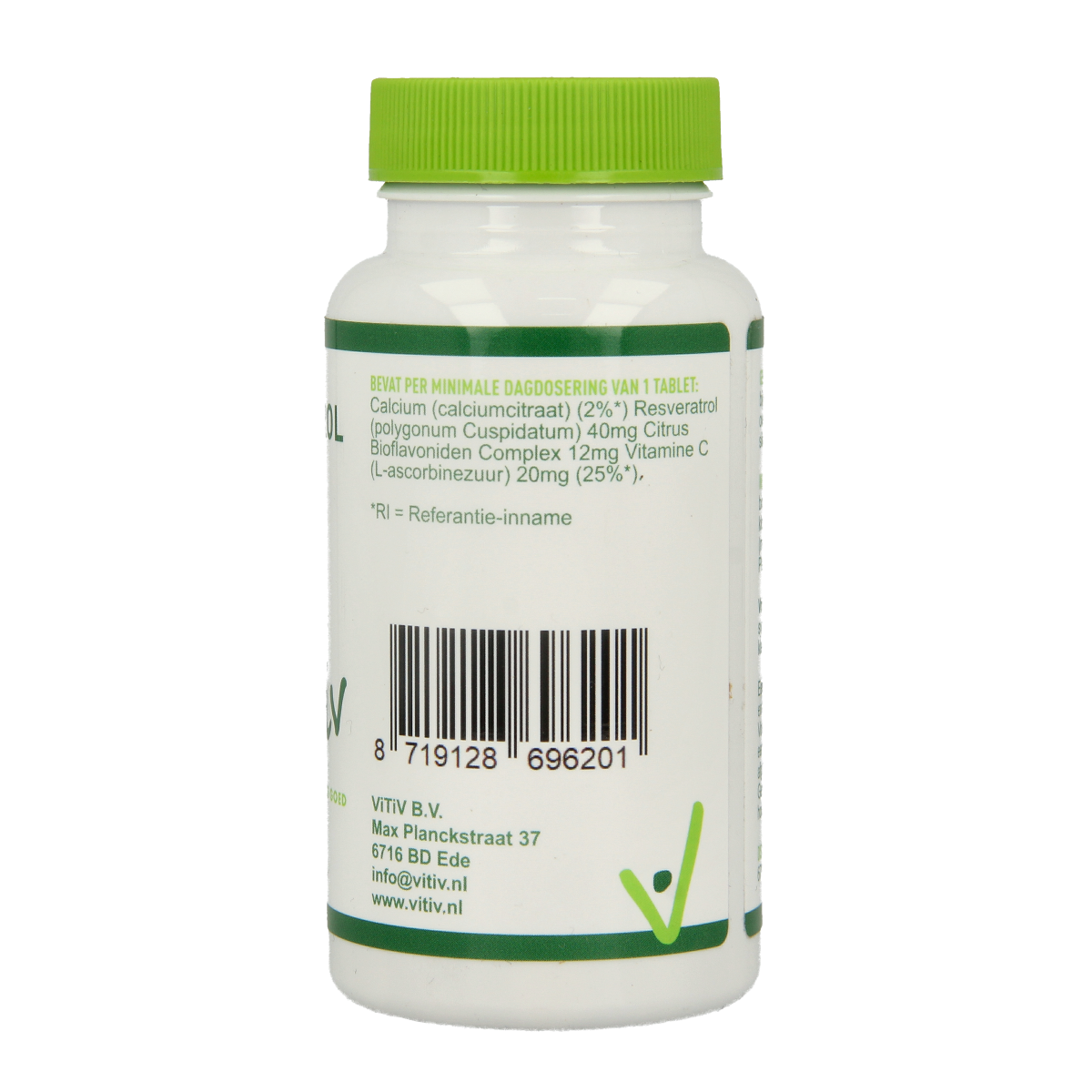 Vitiv Resveratrol 40mg 60.00 Tabletten