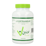 Vitiv Levertraanolie 1000mg vitamine A D 100.00 Softgels