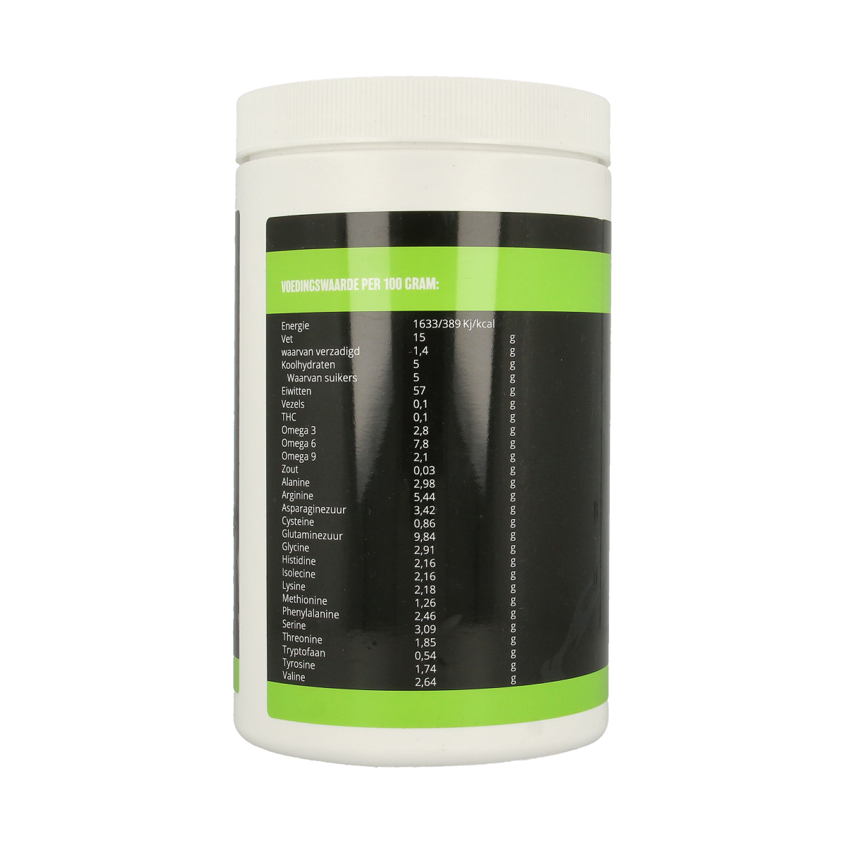 MijnNatuurwinkel Hennep proteine vegan 500.00 Gram